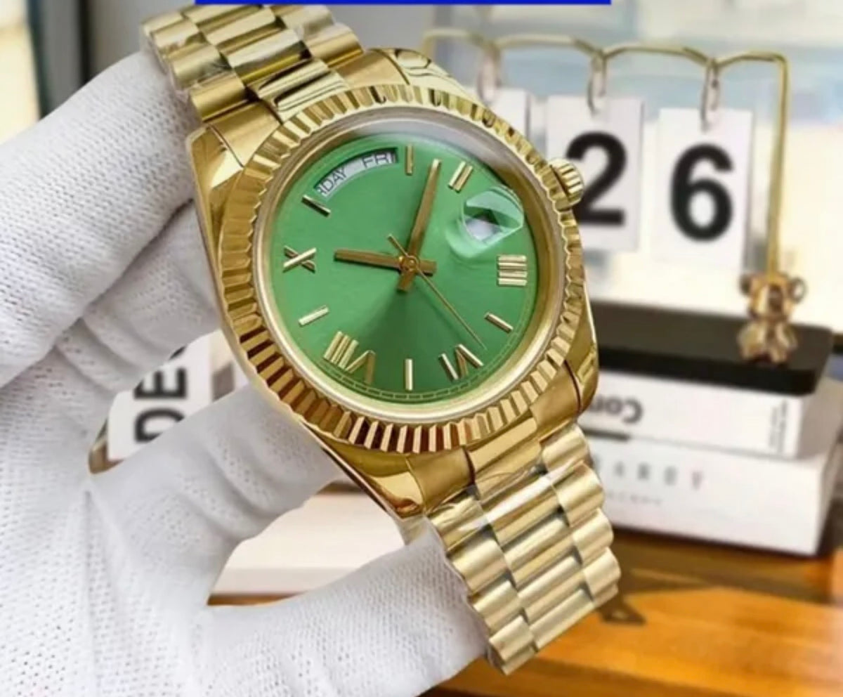 Luxury 41mm Day Date Rollie Designer Watch