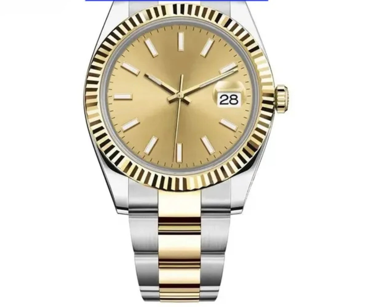 Luxury 41mm Date Just Rollie Designer Watch