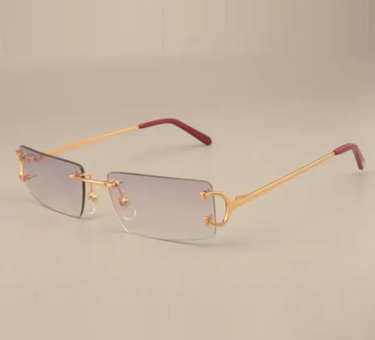 ⭐️ Wire Big C Sunglasses Size 56 Grey Lenses