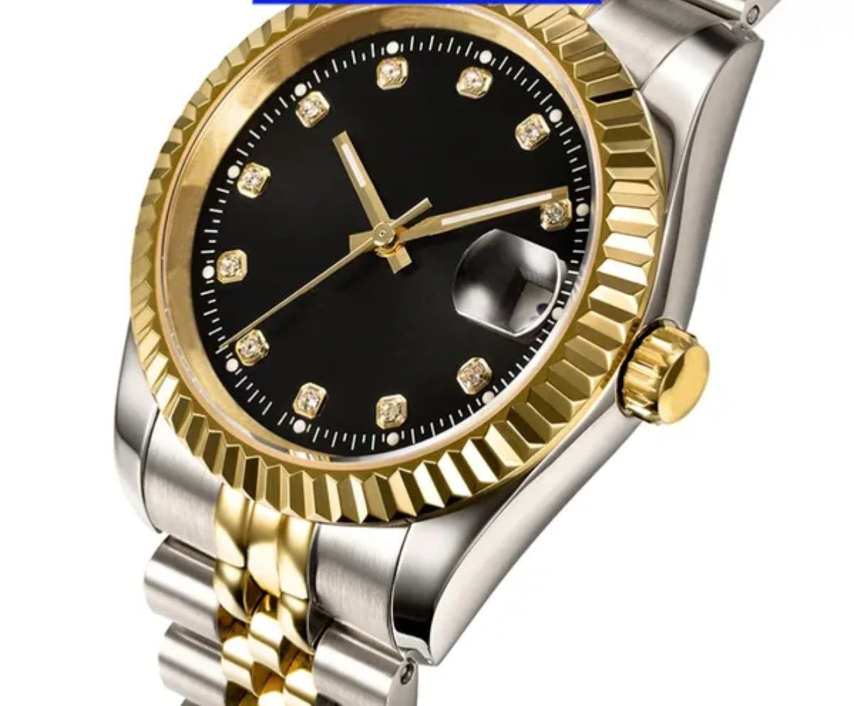 Luxury 41mm Date Just Rollie Designer Watch