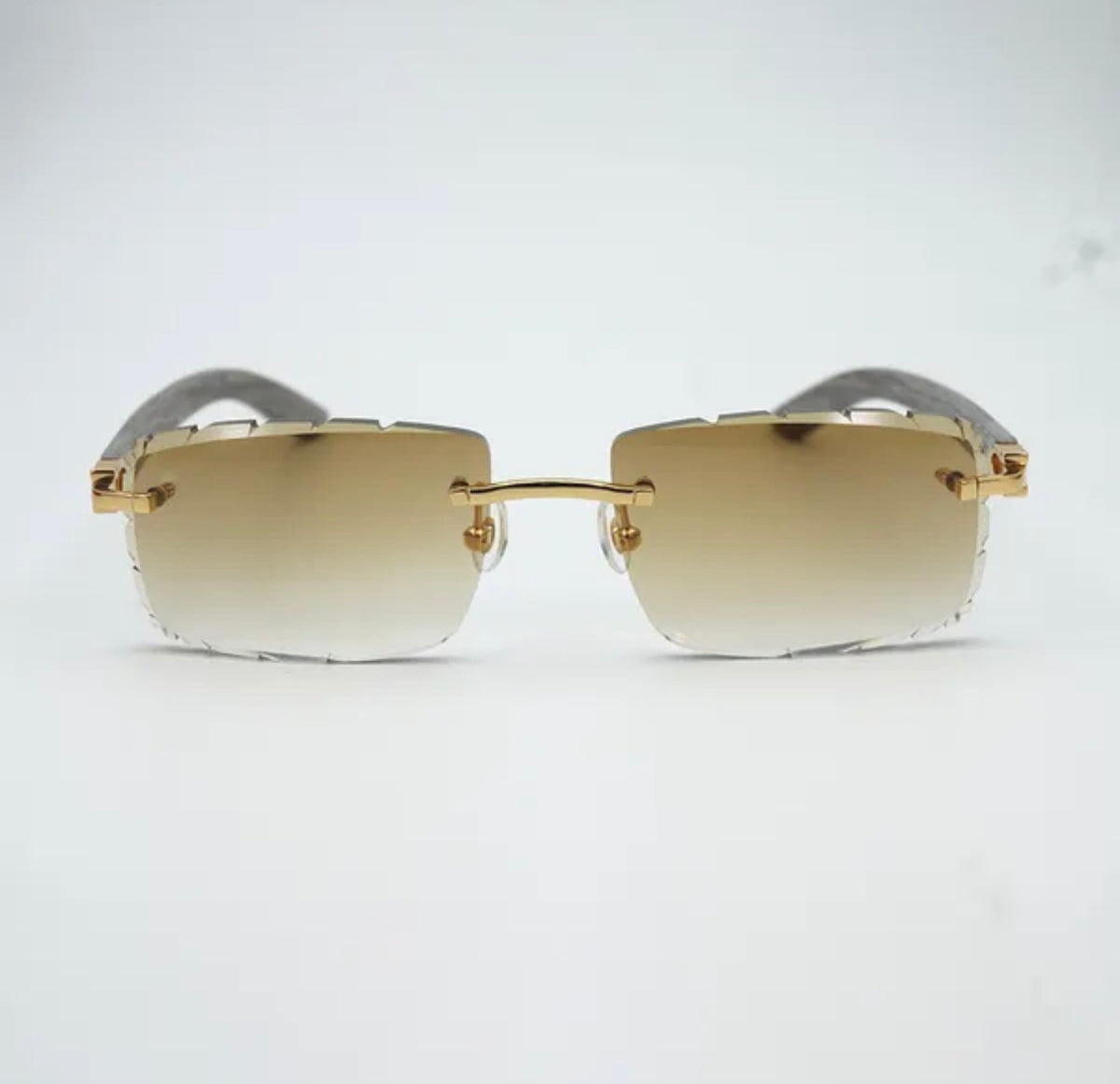 Wood Open C Sunglasses Size 57 Lenses Newest Model