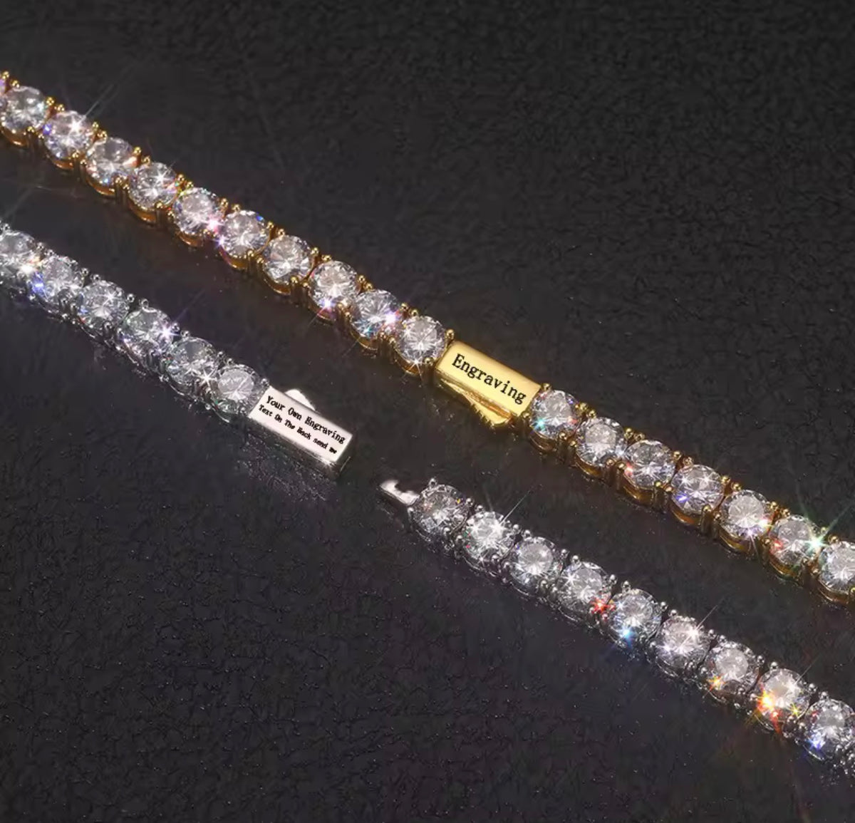 5mm Tennis Chain 20” Vvs Clarity Moissanite