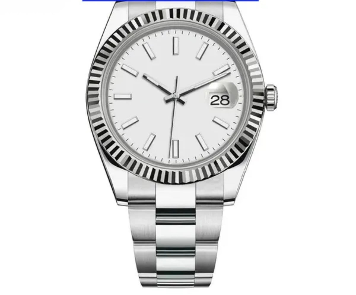 Luxury 41mm Date Just Rollie Designer Watch