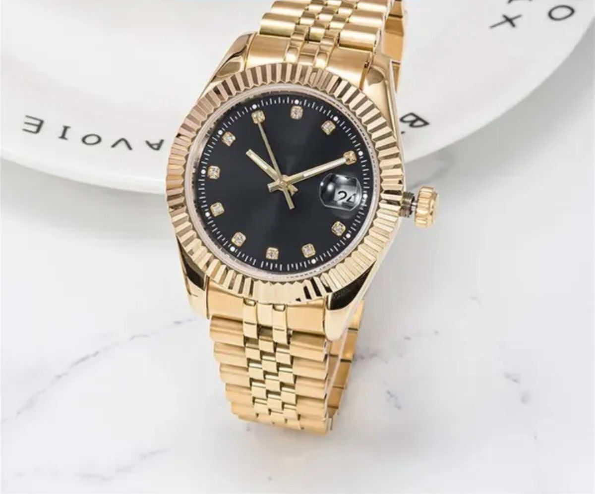Luxury 41mm Date Just Rollie Designer Watch