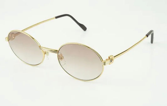 Wire Big C Sunglasses Size 55 Henny Lenses