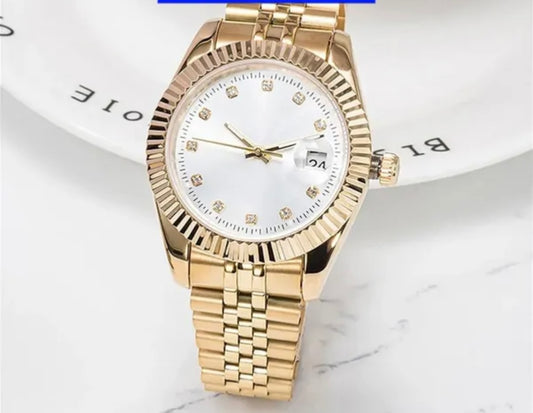 Luxury 41mm Date Just Rollie Designer Watch