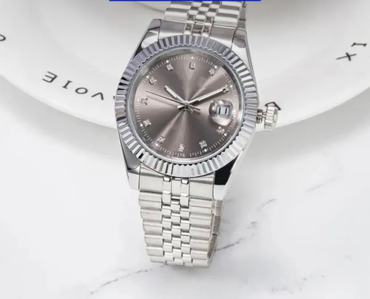 Luxury 41mm Date Just Rollie Designer Watch