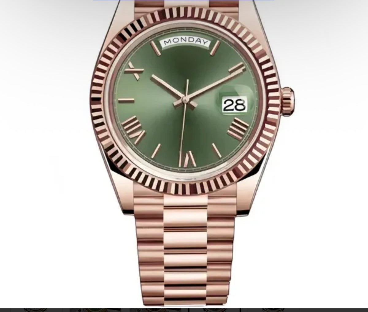 Luxury 41mm Day Date Rollie Designer Watch