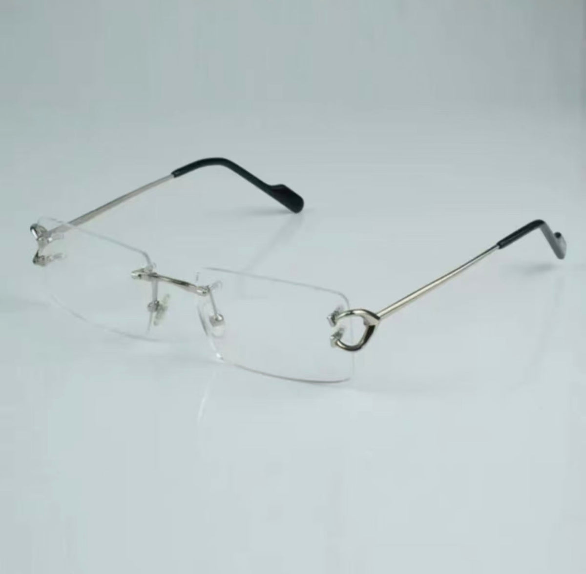 ⭐️ Wire C Sunglasses Size 56 Clear Lenses