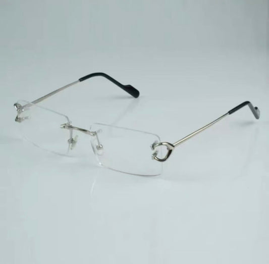 ⭐️ Wire C Sunglasses Size 56 Clear Lenses