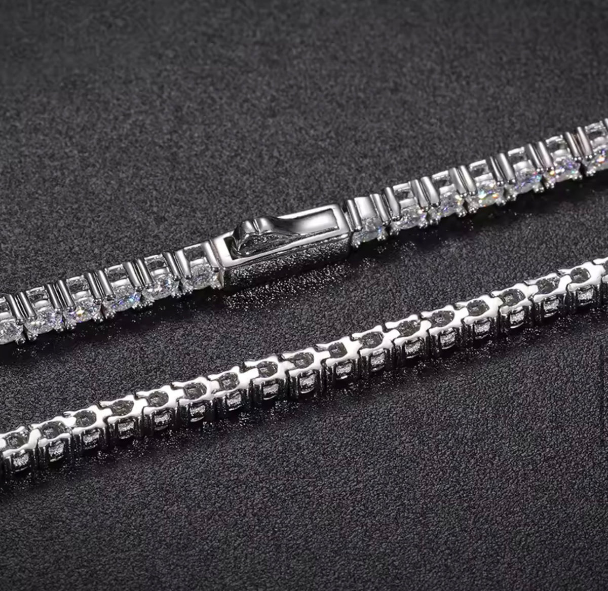 3mm Tennis Chain Vvs Clarity Moissanite