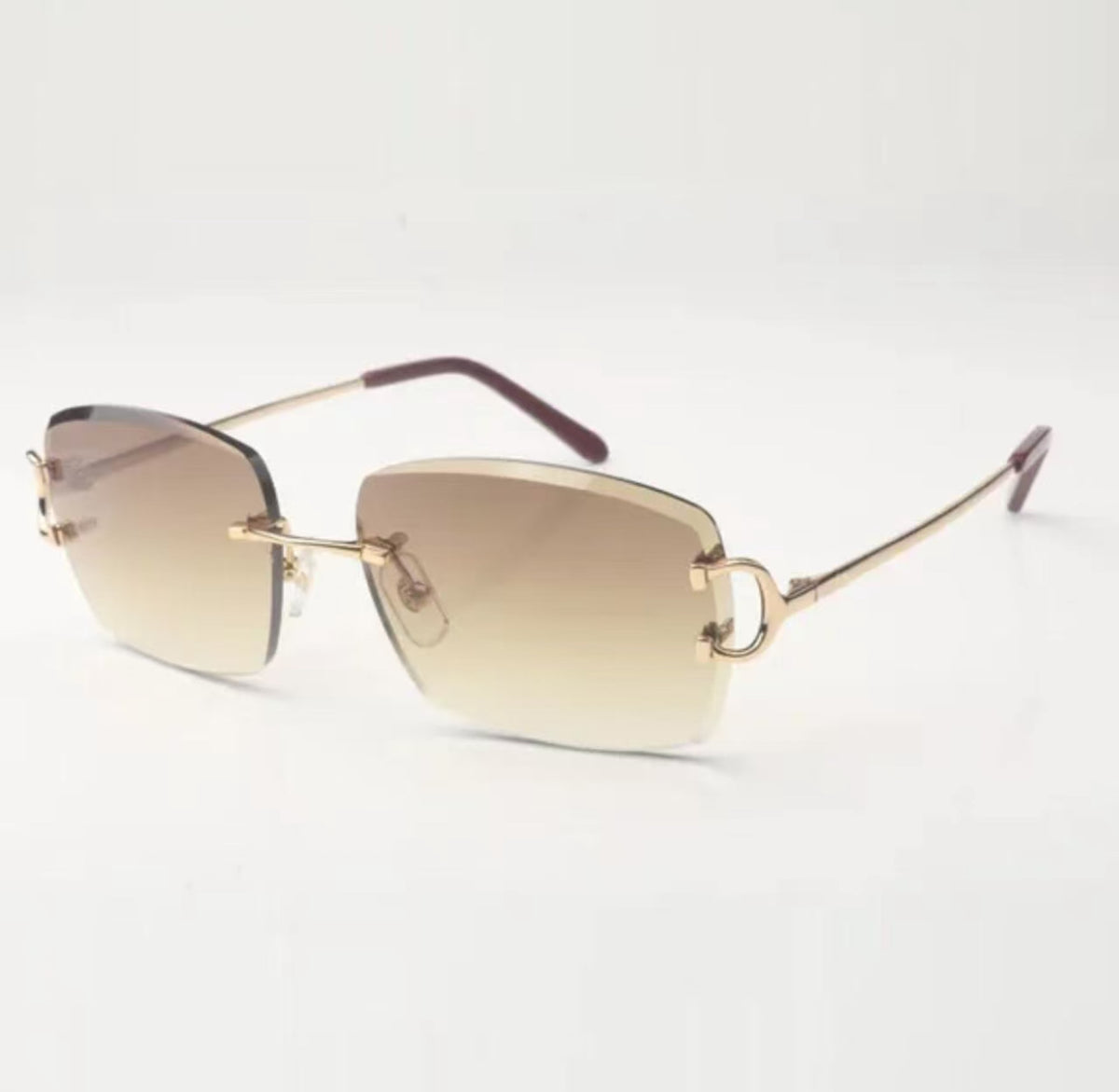 Wire Big C Sunglasses Size 58 Henny Lenses