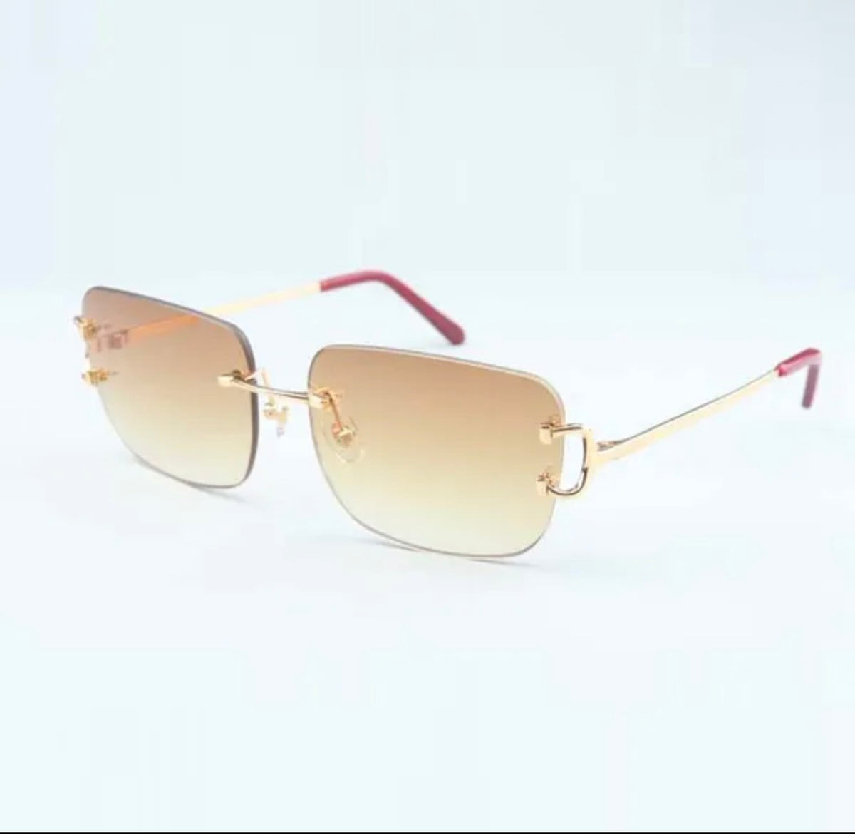 ⭐️ Wire Big C Sunglasses Size 58 Henny Lenses