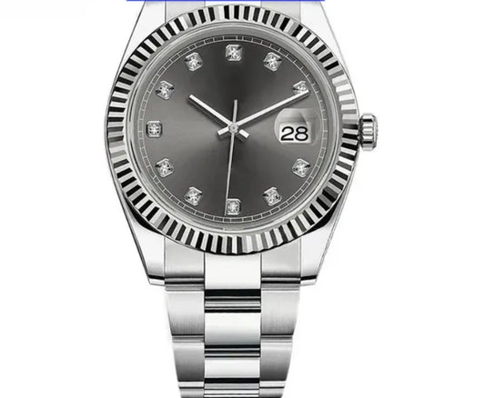 Luxury 41mm Date Just Rollie Designer Watch