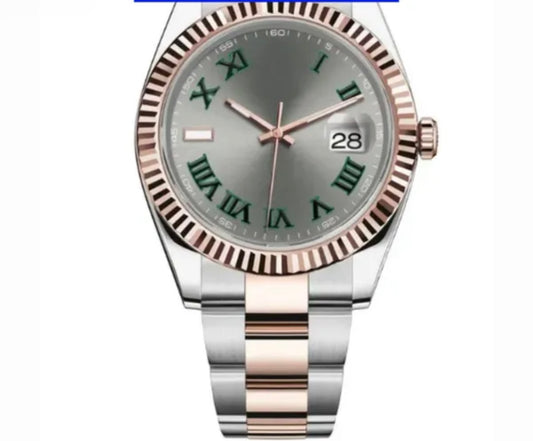 Luxury 41mm Date Just Rollie Designer Watch