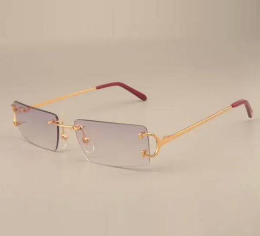 ⭐️ Wire Big C Sunglasses Size 56 Grey Lenses