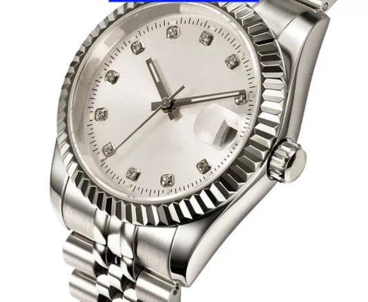 Luxury 41mm Date Just Rollie Designer Watch
