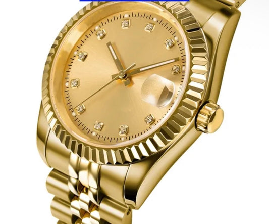 Luxury 41mm Date Just Rollie Designer Watch