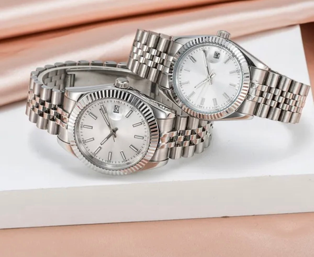Luxury 41mm Date Just Rollie Designer Watch