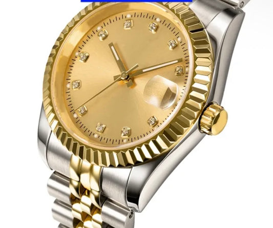 Luxury 41mm Date Just Rollie Designer Watch