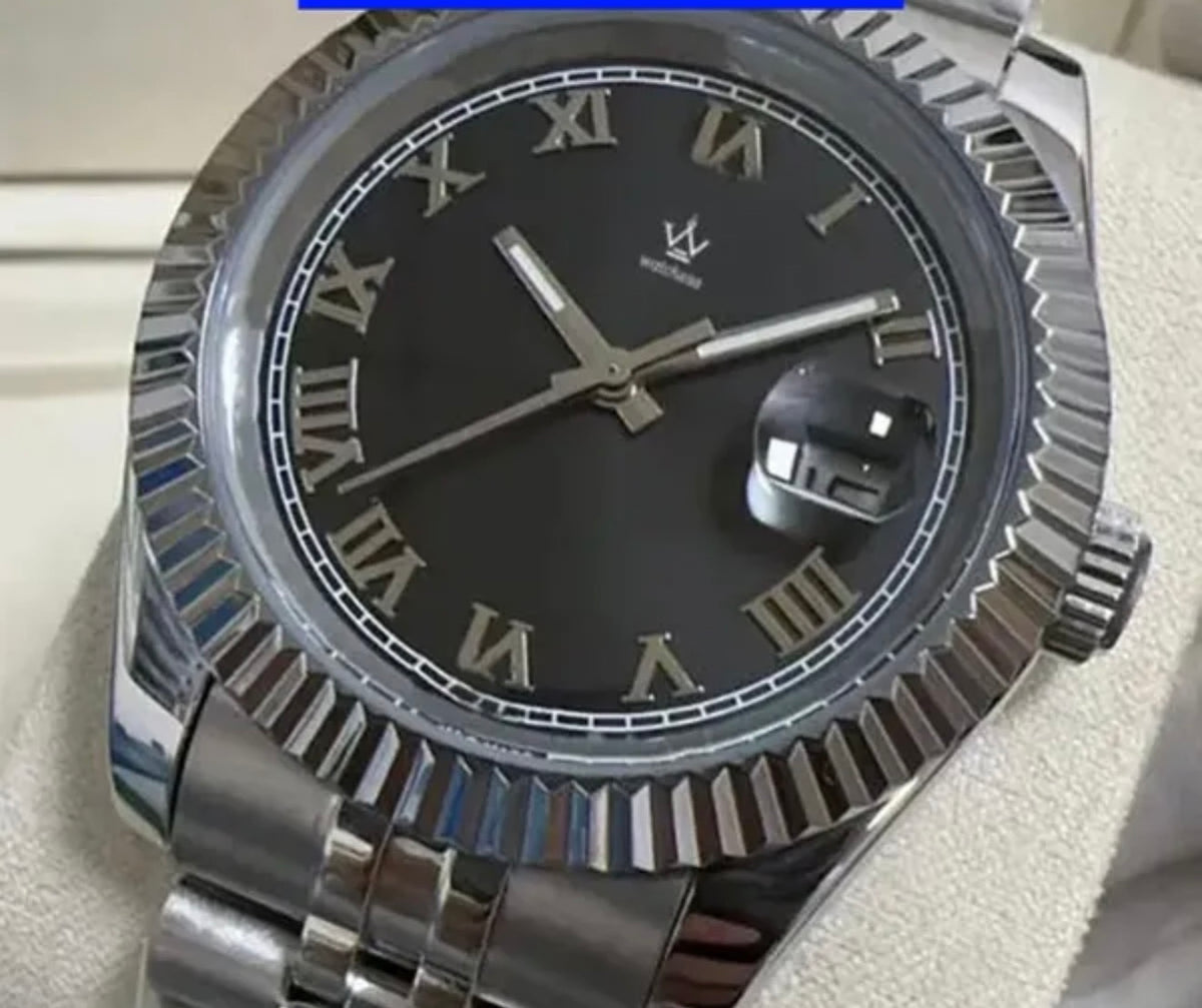 Luxury 41mm Date Just Rollie Designer Watch