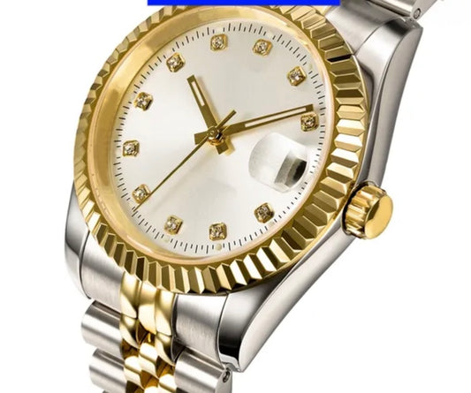 Luxury 41mm Date Just Rollie Designer Watch