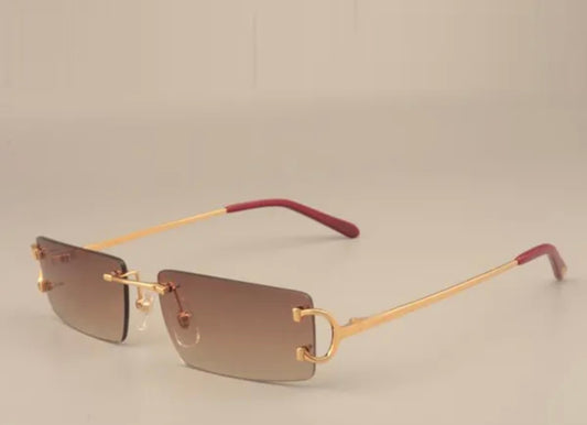 ⭐️ Wire Big C Sunglasses Size 56 Henny Lenses