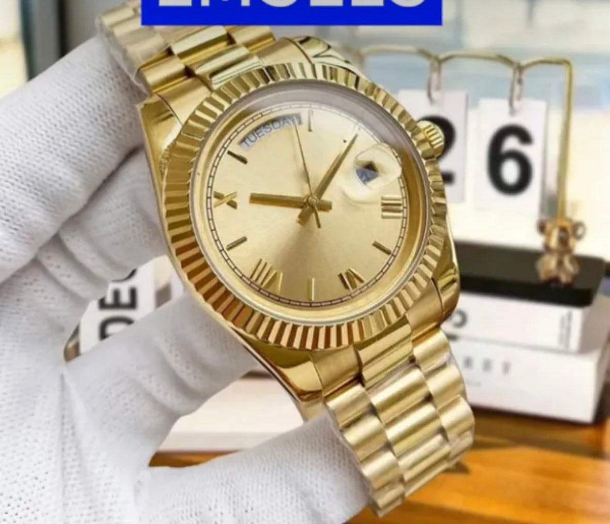 Luxury 41mm Day Date Rollie Designer Watch