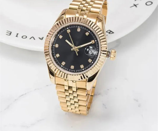Luxury 41mm Date Just Rollie Designer Watch