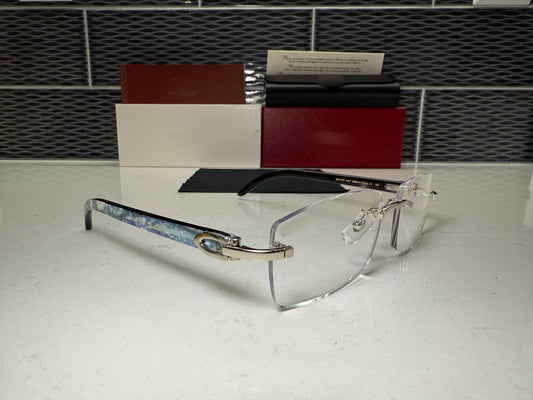 ⭐️ Sea Shell Sunglasses Size 56 Clear Lenses